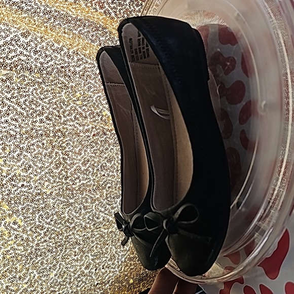 E Nw/ o tags Arizona Ballet Flats patent leather girls sz 12M memory foam Willow - Picture 3 of 9